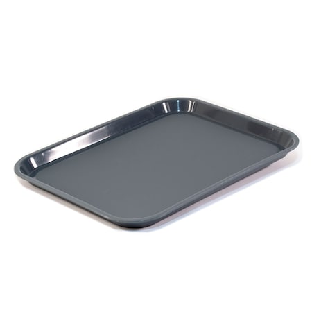 Hapco-Elmar Essential 10.5x13.75" Rect. Tray W/ Round Corners, Graphite, PK 36 R3000GRPH